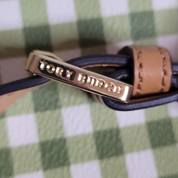 Tory Burch Kerrington Gingham Crossbody Bag - Picture 11 of 15